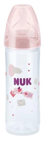 Бутылочка Nuk First Choice New Classic Love PP с силиконовой соской размер 2 10741625  в Казахстане, интернет-аптека Aurma.kz