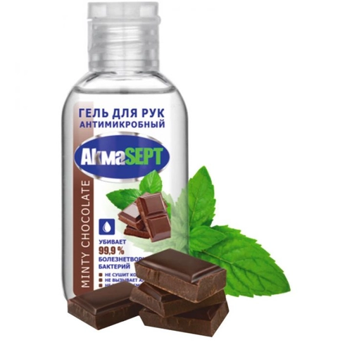 Антисептик Акмасепт Minty Chocolate Гель в Казахстане, интернет-аптека Рокет Фарм