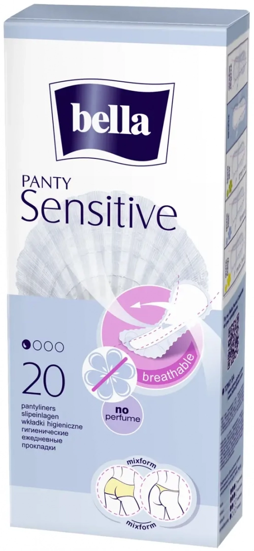 Bella Прокладки Panty Sensitive ежедневные  в Казахстане, интернет-аптека Aurma.kz