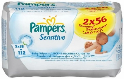 Салфетки Памперс Pampers влажные детские Sensitive Салфетки влажные _ №112