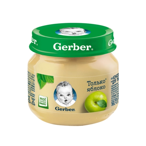 Gerber яблоко _ 80г №1