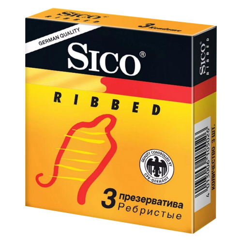 Презервативы Сико Sico Ribbed с кольцевым рифлением Презервативы в Казахстане, интернет-аптека Рокет Фарм