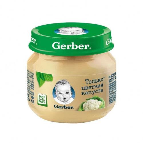 Gerber цветная капуста _ 80г №1