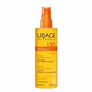 Урьяж Uriage Bariesun SPF30 спрей для лица и тела с тонким ароматом 1352 Спрей в Казахстане, интернет-аптека Рокет Фарм