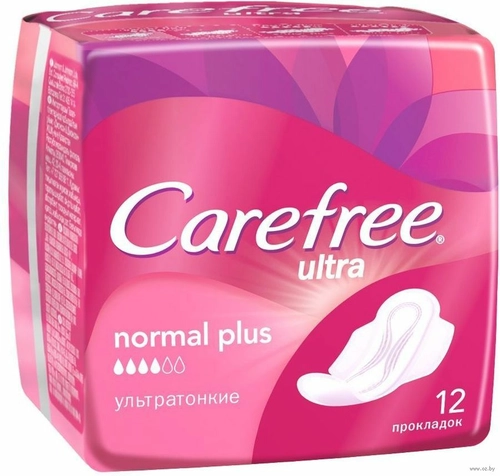 Carefree Ultra Normal Plus гигиенические Прокладки _ №12