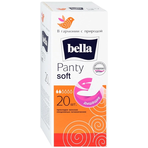 Прокладки Белла Bella Panty Soft Белая Линия ежедневные Прокладки в Казахстане, интернет-аптека Aurma.kz