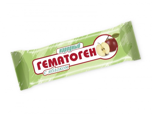 Гематоген Народный с яблоком  в Казахстане, интернет-аптека Aurma.kz