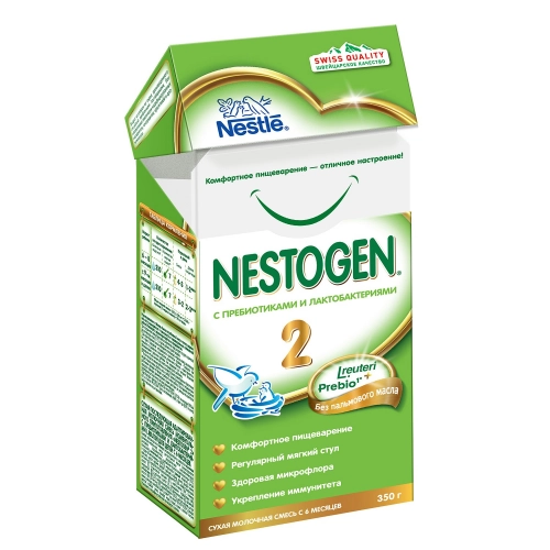 Nestle Nestogen 2 Пребио с 6 месяцев Смесь в Казахстане, интернет-аптека Рокет Фарм