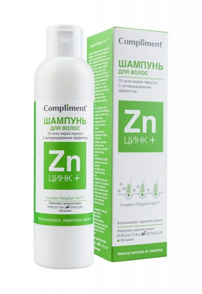 Шампунь для волос Zn+ Compliment
