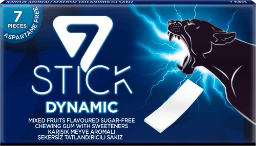 Жевательная резинка 7STICK Dynamic  в Казахстане, интернет-аптека Aurma.kz