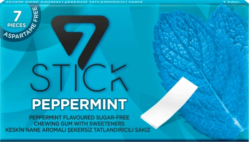 Жевательная резинка 7STICK Peppermint  в Казахстане, интернет-аптека Aurma.kz