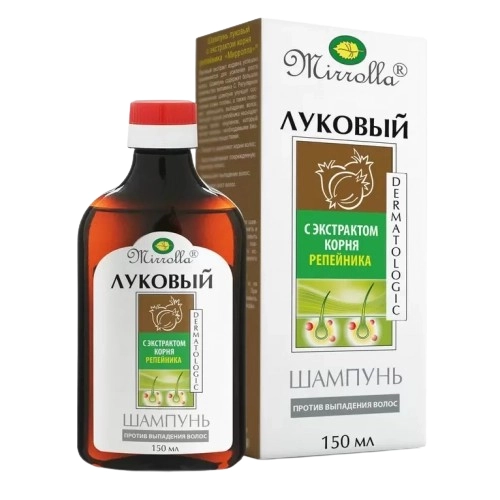 Шампунь луковый с экстрактом корня репейника  в Казахстане, интернет-аптека Aurma.kz