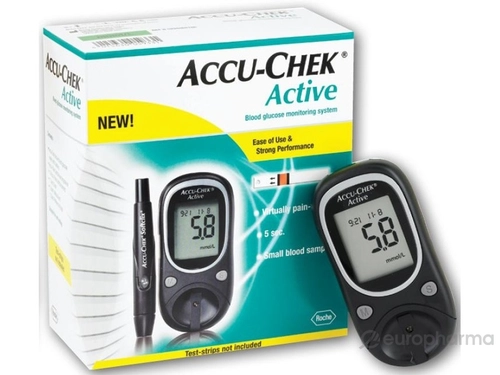 Глюкометр Accu-Chek Active в комплекте  в Казахстане, интернет-аптека Aurma.kz