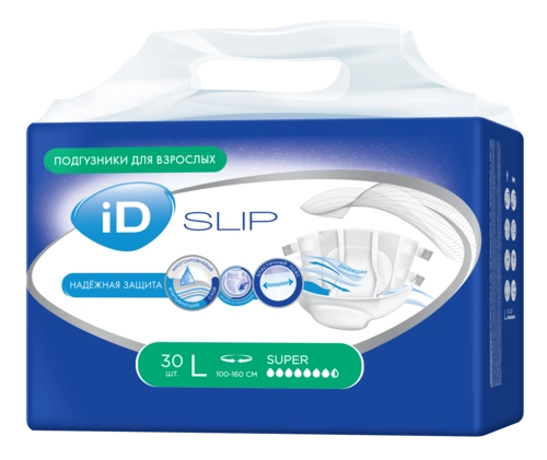 Подгузники урологические iD Slip Super L