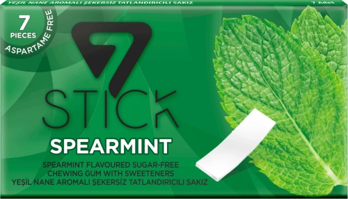 Жевательная резинка 7STICK Spearmint  в Казахстане, интернет-аптека Aurma.kz