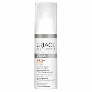 Урьяж Uriage Depiderm Эмульсия депигментирующий уход дневной SPF50+ 4384 Эмульсия в Казахстане, интернет-аптека Рокет Фарм