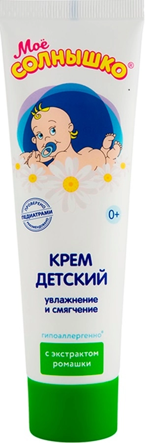 Мое Солнышко детский крем с ромашкой в Казахстане, интернет-аптека Aurma.kz