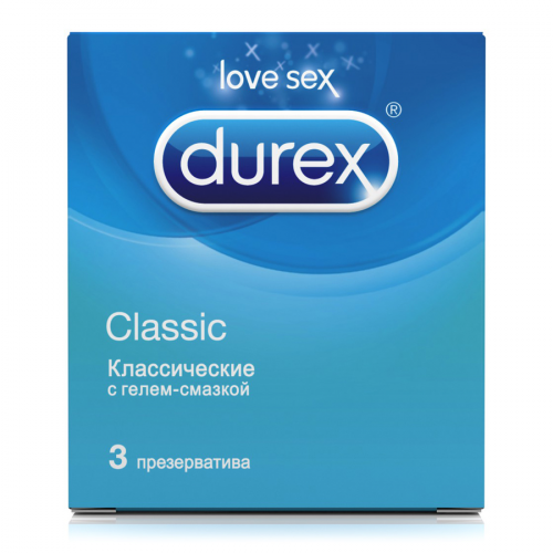 Презервативы Дюрекс Durex Classic Презервативы в Казахстане, интернет-аптека Aurma.kz