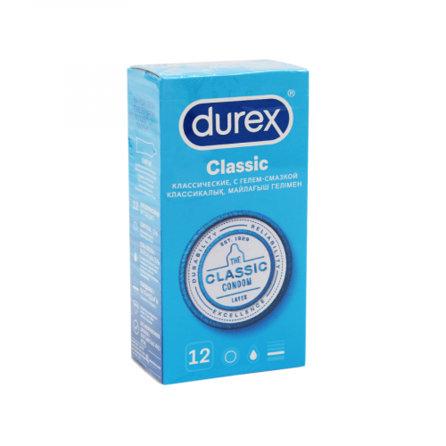 Презервативы Дюрекс Durex Classic Презервативы в Казахстане, интернет-аптека Aurma.kz