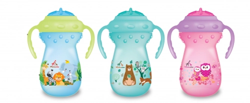 Mamastore Поильник непроливайка с соломкой и поворачивающейся крышкой  в Казахстане, интернет-аптека Aurma.kz