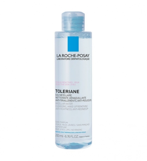 La Roche-Posay Toleriane мицеллярная вода для склонной к аллергии чувствительной кожи лица и глаз   в Казахстане, интернет-аптека Aurma.kz