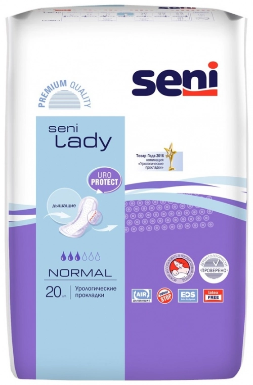 Прокладки урологические Tena Lady Normal в Казахстане, интернет-аптека Aurma.kz