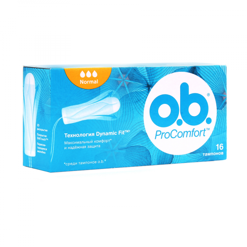 Тампоны ОБи O.B. pro comfort Normal в Казахстане, интернет-аптека Aurma.kz