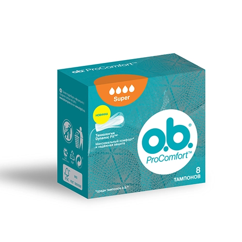 O.B. pro comfort Super Тампоны _ №8