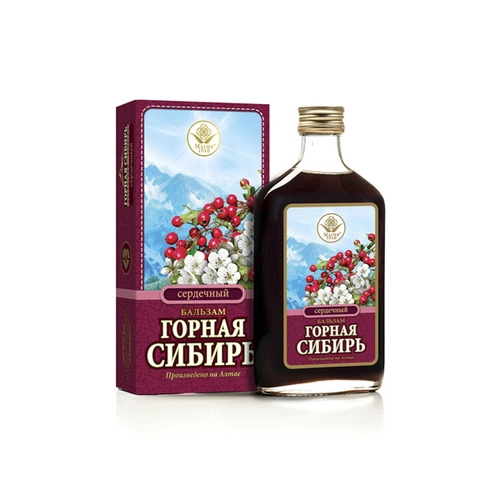 Горная сибирь бальзам Сердечный  в Казахстане, интернет-аптека Aurma.kz