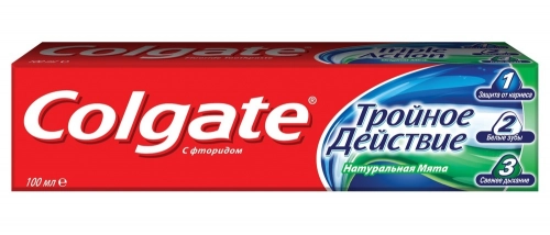 Colgate Тройное действие Паста в Казахстане, интернет-аптека Рокет Фарм