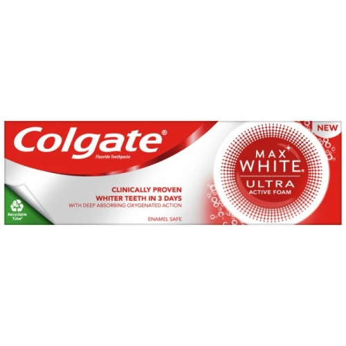 Colgate Max White Паста в Казахстане, интернет-аптека Рокет Фарм