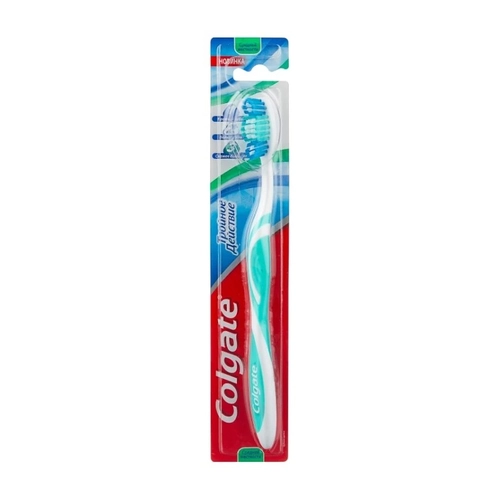 Щетка зубная Колгейт Colgate Тройное действие средней жесткости Щетка в Казахстане, интернет-аптека Рокет Фарм