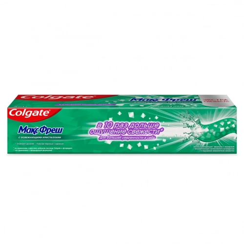 Colgate MaxFresh Нежная мята Паста в Казахстане, интернет-аптека Рокет Фарм