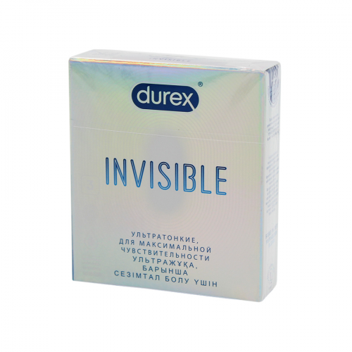 Презервативы Дюрекс Durex Invisible Презервативы в Казахстане, интернет-аптека Рокет Фарм