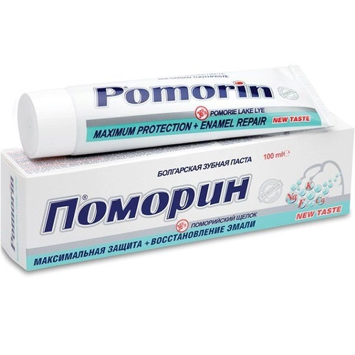 Паста зубная Поморин Pomorin Max Protection  Паста в Казахстане, интернет-аптека Рокет Фарм