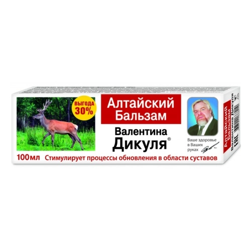 Дикуля Бальзам Алтайский Гель в Казахстане, интернет-аптека Рокет Фарм