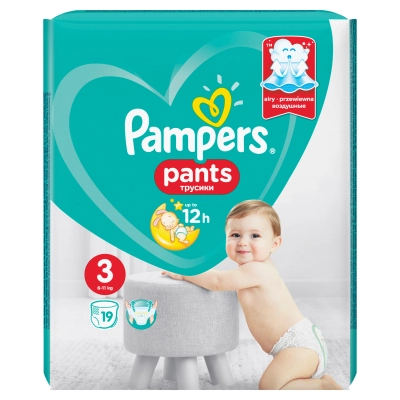 Pampers 3 Pants (6-11кг) Подгузники _ №19