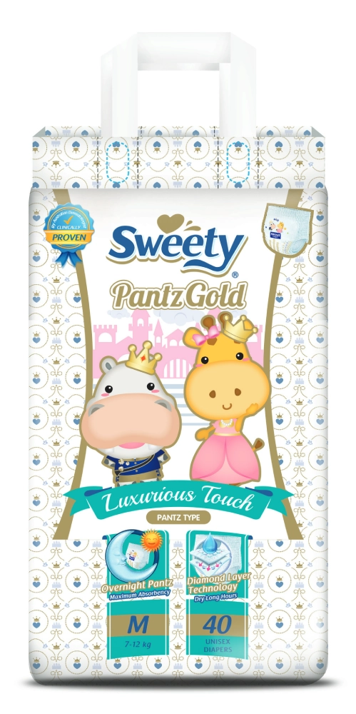 Трусики Sweety Pantz Gold M40 Трусики в Казахстане, интернет-аптека Aurma.kz