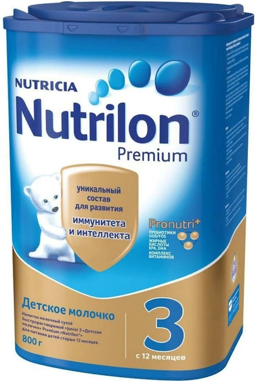 Nutrilon 3 Премиум с 12 месяцев _ 800г