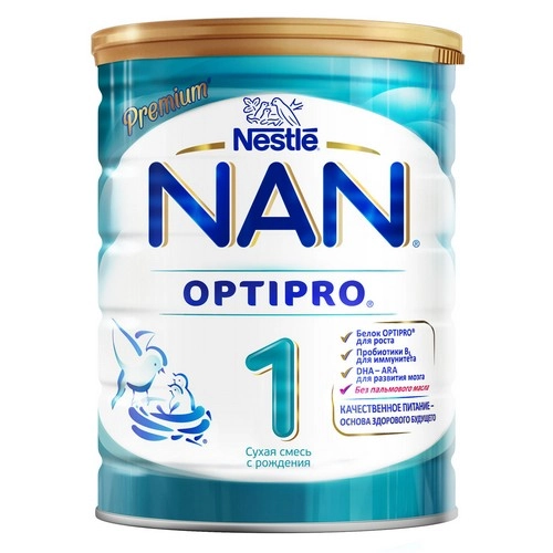 Смесь молочная Нестле Nestle NAN НАН 1 OPTIPRO с 0 месяцев  в Казахстане, интернет-аптека Aurma.kz