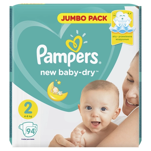 Подгузники Памперс Pampers 2 New Baby Dry (4-8кг) Подгузники в Казахстане, интернет-аптека Рокет Фарм