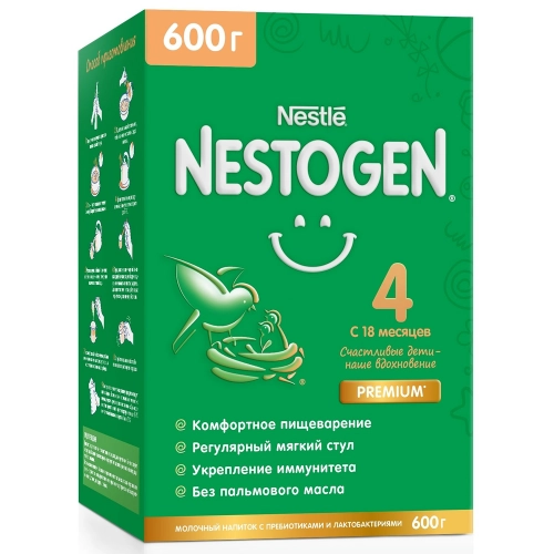 Nestle Nestogen 4 Premium с 18 месяцев Смесь в Казахстане, интернет-аптека Рокет Фарм