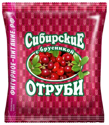 Сибирские отруби с брусникой Отруби в Казахстане, интернет-аптека Рокет Фарм