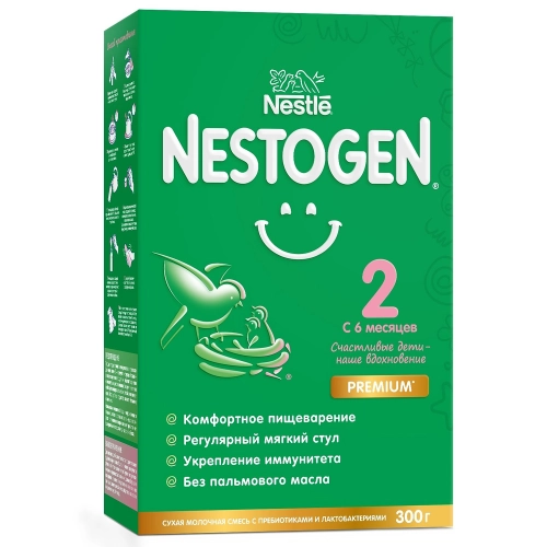 Nestle Nestogen 2 Premium с 6 месяцев Смесь в Казахстане, интернет-аптека Рокет Фарм