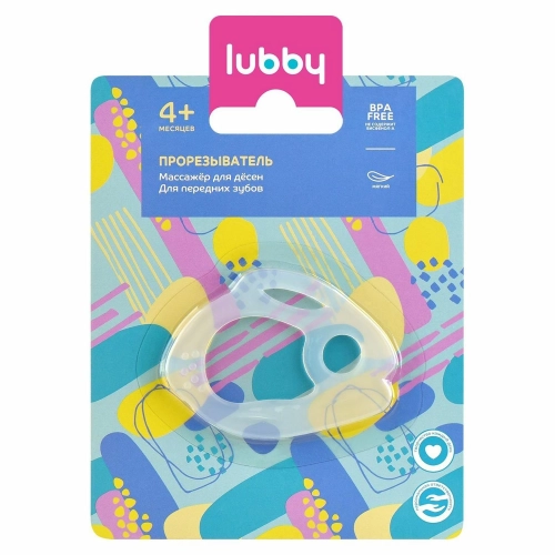 Прорезыватель Lubby Зайчик  в Казахстане, интернет-аптека Aurma.kz