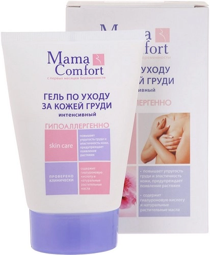 Наша Мама Гель по уходу за кожей груди Mama Comfort  Гель в Казахстане, интернет-аптека Рокет Фарм