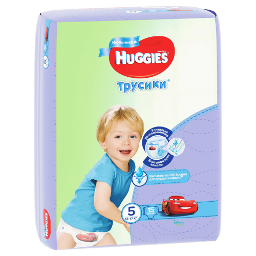 Подгузники Хаггис Huggies Little Walkers 5 Boy (13-17кг) трусики Подгузники в Казахстане, интернет-аптека Рокет Фарм