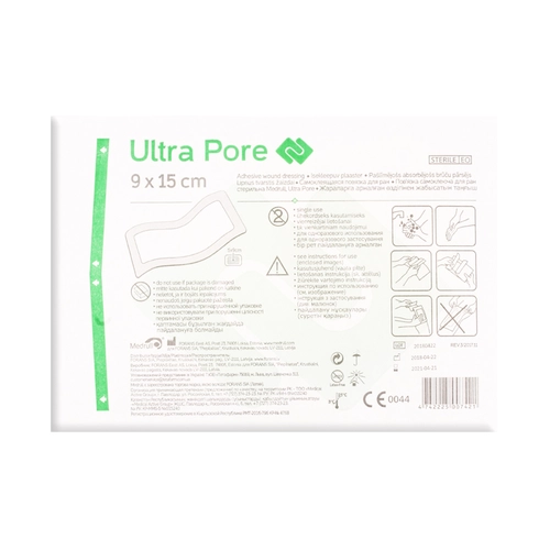 Повязка для ран Medrull Ultra Pore 9*15 Лейкопластырь в Казахстане, интернет-аптека Aurma.kz