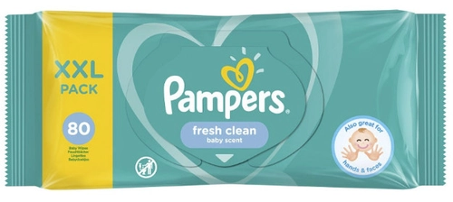 Салфетки Памперс Pampers влажные детские Fresh clean Салфетки в Казахстане, интернет-аптека Рокет Фарм