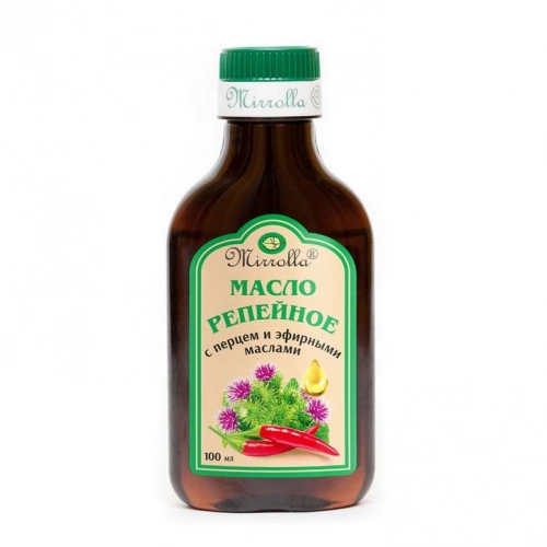Репейное масло с красным перцем и эфирными маслами  в Казахстане, интернет-аптека Aurma.kz